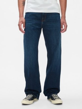 Lockere Jeans im 90er-Jahre-Stil