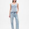 Lockere Jeans im 90er-Jahre-Stil mit niedriger Taille
