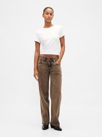 Lockere Jeans im 90er-Jahre-Stil mit niedriger Taille