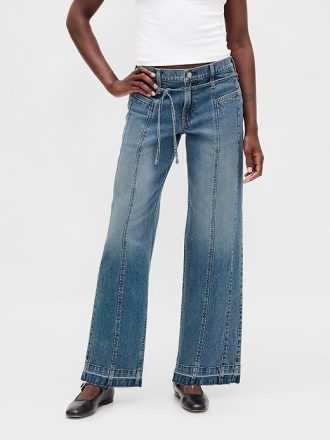 Lockere Jeans im 90er-Jahre-Stil mit niedriger Taille