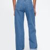 Lockere Jeans im 90er-Stil mit mittelhohem Bund und Umschlag