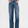 Lockere Jeans mit hohem Bund im 90er-Stil Lockere Jeans mit hohem Bund im 90er-Stil