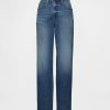 Lockere Jeans mit hohem Bund im 90er-Stil Lockere Jeans mit hohem Bund im 90er-Stil