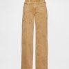 Lockere Jeans mit niedrigem Bund im 90er-Stil mit Mikrogürtel Lockere Jeans mit niedrigem Bund im 90er-Stil mit Mikrogürtel