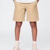 Lockere Khaki-Shorts für Kinder, 7 Zoll Lockere Khaki-Shorts für Kinder, 7 Zoll
