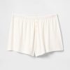 Lockere Pyjama-Shorts mit Mini-Ripp Lockere Pyjama-Shorts mit Mini-Ripp