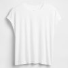 Lockeres, kurzes T-Shirt aus Supima®-Baumwolle Lockeres, kurzes T-Shirt aus Supima®-Baumwolle