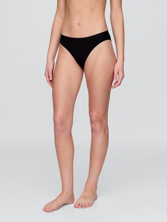 Logo-Bikini aus Bio-Stretch-Baumwolle