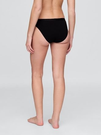 Logo-Bikini aus Bio-Stretch-Baumwolle