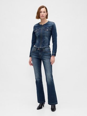 Denim-Motorradjacke