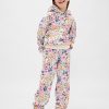 Lässige VintageSoft-Jogginghose mit Blumenmuster für Kinder
