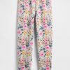 Lässige VintageSoft-Jogginghose mit Blumenmuster für Kinder