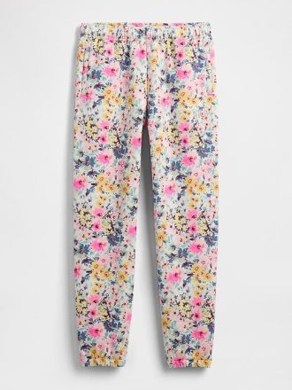 Lässige VintageSoft-Jogginghose mit Blumenmuster für Kinder