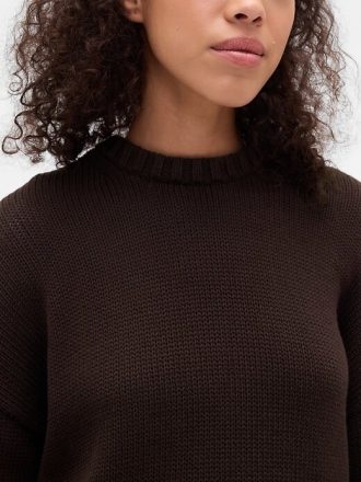 Lässiger Pullover aus 100 % Baumwolle