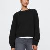 Lässiger Pullover mit Ballonärmeln