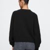 Lässiger Pullover mit Ballonärmeln