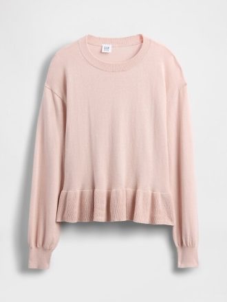 Lässiger Schößchenpullover für Kinder