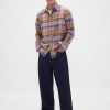 Lässiges Flanellhemd aus Bio-Baumwolle Lässiges Flanellhemd aus Bio-Baumwolle