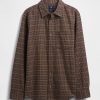 Lässiges Flanellhemd aus Bio-Baumwolle Lässiges Flanellhemd aus Bio-Baumwolle