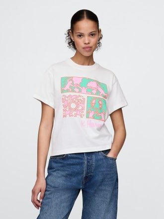 Lässiges Grafik-T-Shirt