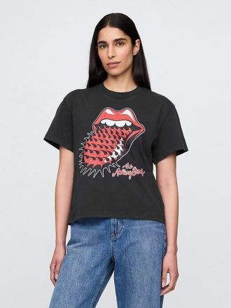 Lässiges Grafik-T-Shirt