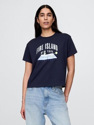 Lässiges Grafik-T-Shirt