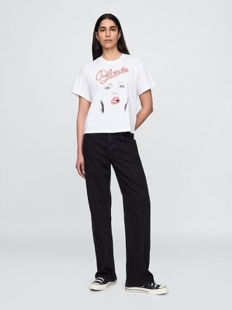 Lässiges Grafik-T-Shirt