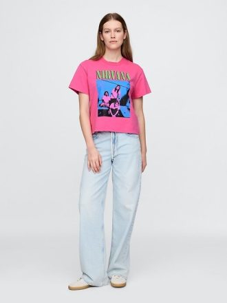 Lässiges Grafik-T-Shirt