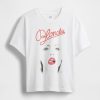 Lässiges Grafik-T-Shirt Lässiges Grafik-T-Shirt
