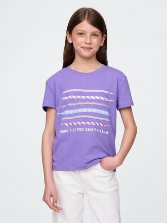 Lässiges Grafik-T-Shirt für Kinder