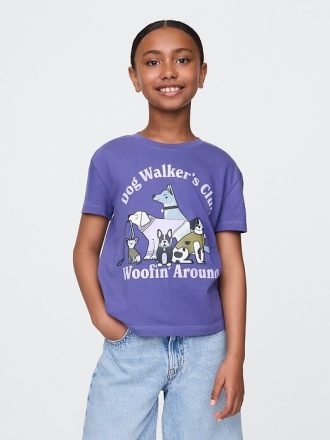 Lässiges Grafik-T-Shirt für Kinder