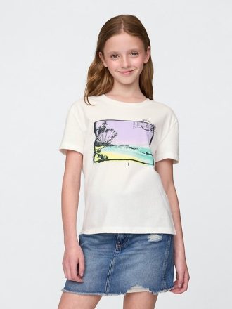 Lässiges Grafik-T-Shirt für Kinder