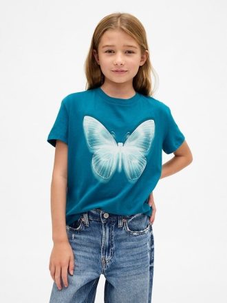 Lässiges Grafik-T-Shirt für Kinder