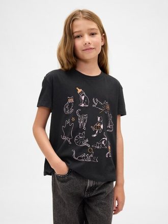 Lässiges Grafik-T-Shirt für Kinder Lässiges Grafik-T-Shirt für Kinder