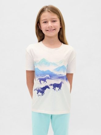 Lässiges Grafik-T-Shirt für Kinder