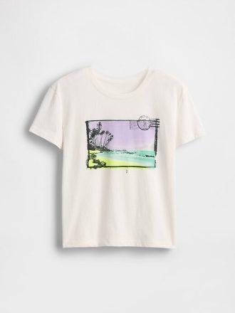 Lässiges Grafik-T-Shirt für Kinder