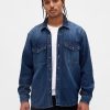 Lässiges Jeanshemd