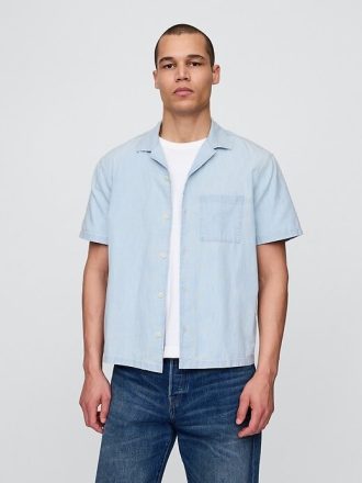Lässiges Jeanshemd