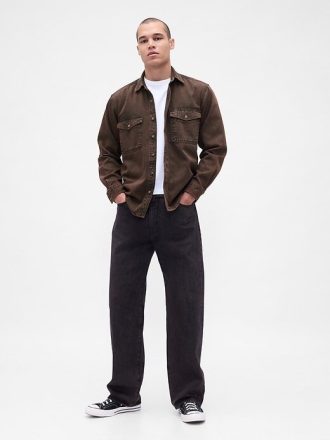 Lässiges Jeanshemd