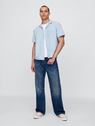Lässiges Jeanshemd