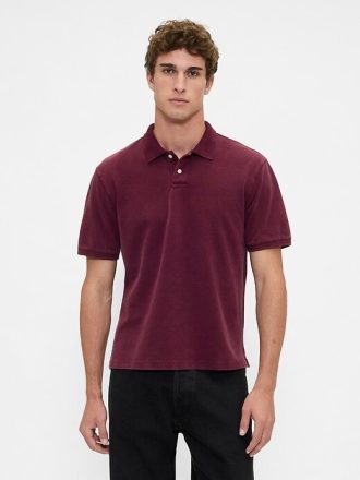 Lässiges Piqué-Poloshirt