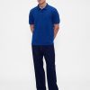 Lässiges Piqué-Poloshirt Lässiges Piqué-Poloshirt