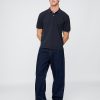 Lässiges Piqué-Poloshirt Lässiges Piqué-Poloshirt