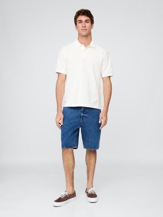 Lässiges Piqué-Poloshirt