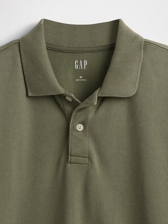Lässiges Piqué-Poloshirt