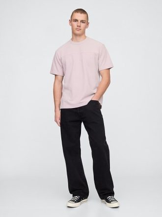 Lässiges Piqué-T-Shirt