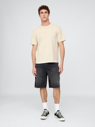 Lässiges Piqué-T-Shirt