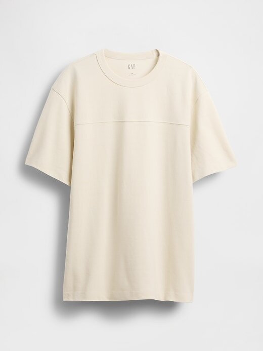 Lässiges Piqué-T-Shirt Lässiges Piqué-T-Shirt