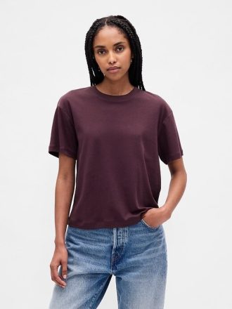 Lässiges T-Shirt aus Supima®-Baumwolle