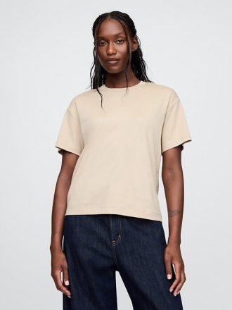 Lässiges T-Shirt aus Supima®-Baumwolle
